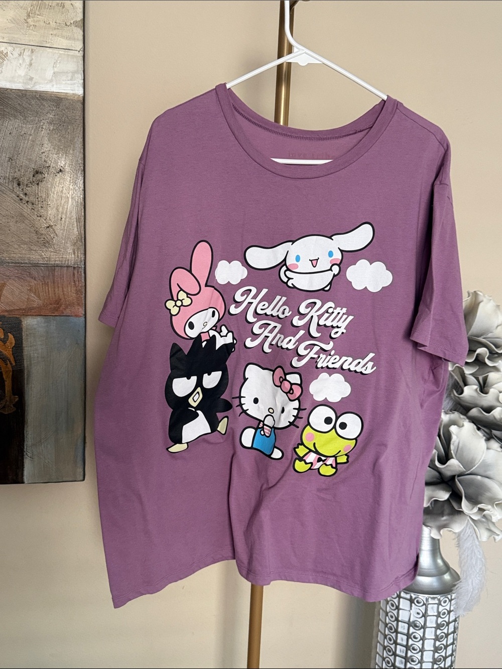 Hello Kitty and Friends Purple Kids Graphic Tee